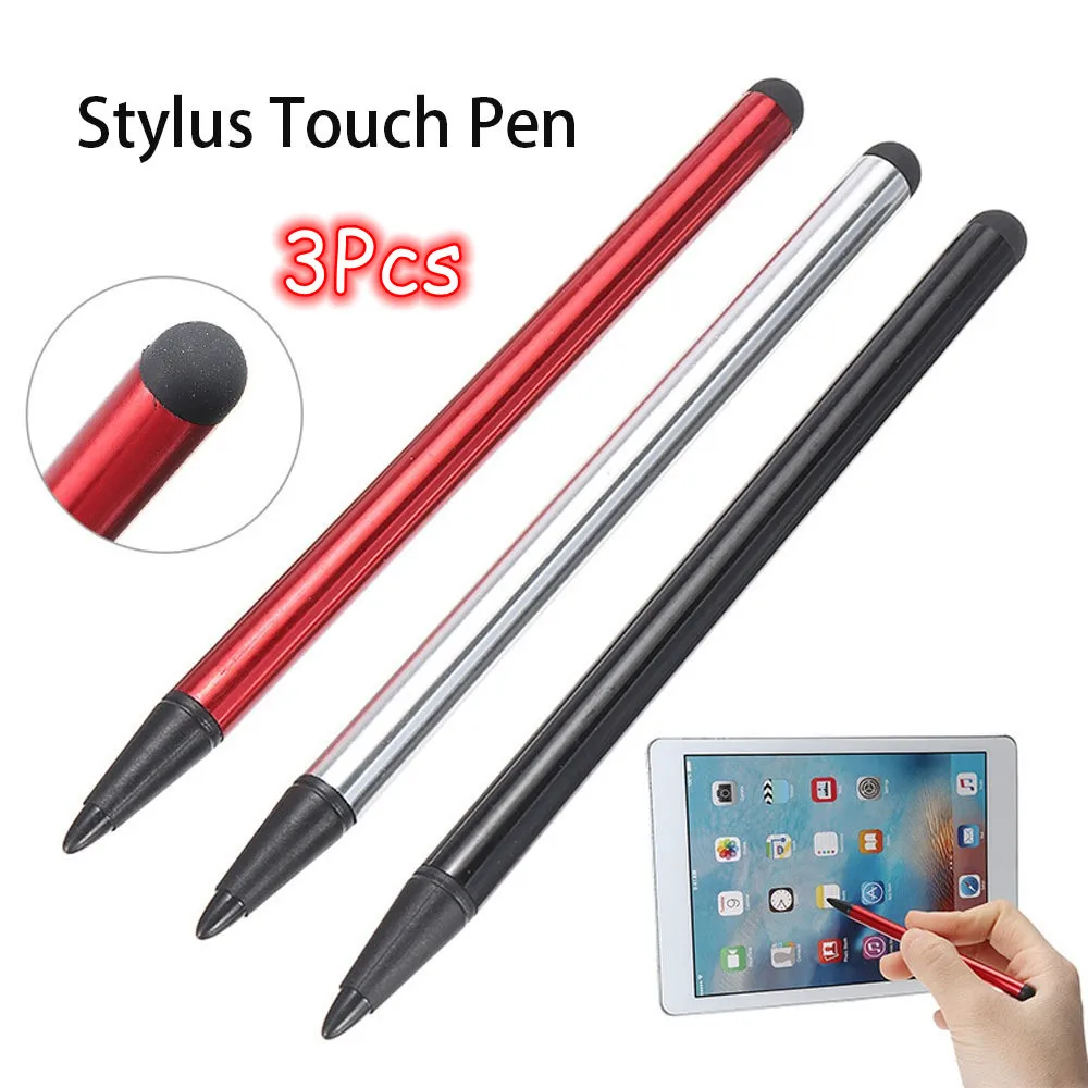 

2 in 1 Capacitive Resistive Pen Touch Screen Stylus Pencil for Tablet iPad Cell Phone PC Capacitive Dual-Purpose Stylus Pen