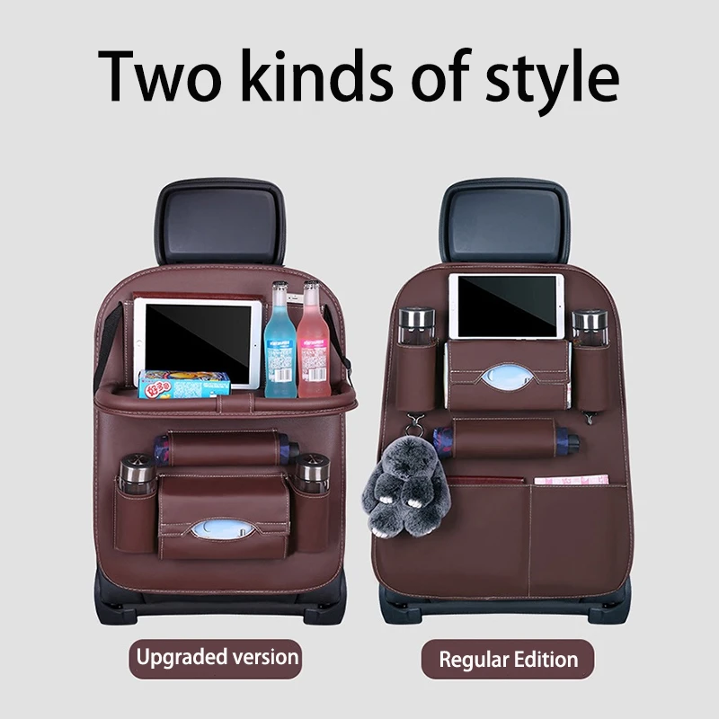 Складной органайзер на спинку сиденья автомобиля 1 шт. сумка для хранения