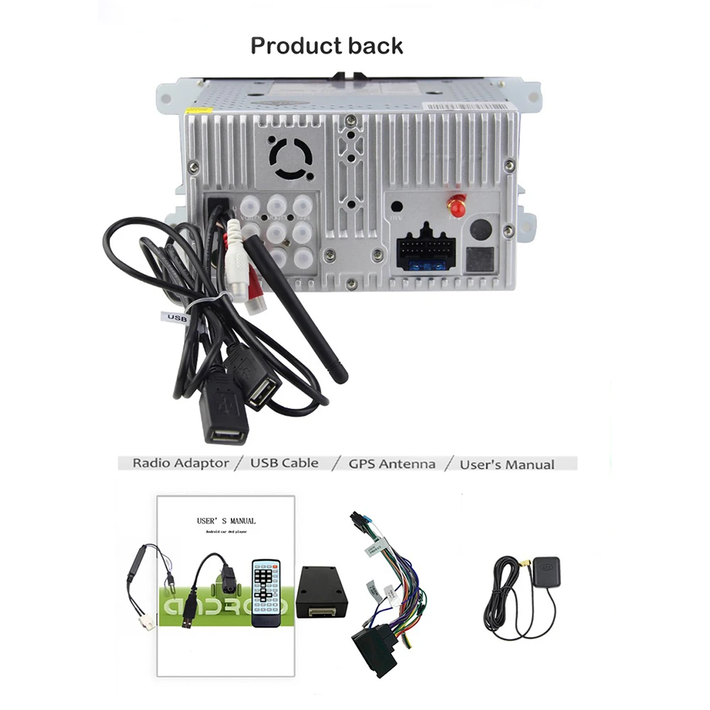 Автомагнитола 2 Din Android 7 1 DVD-плеер GPS-радио для VW GOLF 6 Polo Bora JETTA B6 PASSAT Tiguan SKODA OCTAVIA 3G OBD +