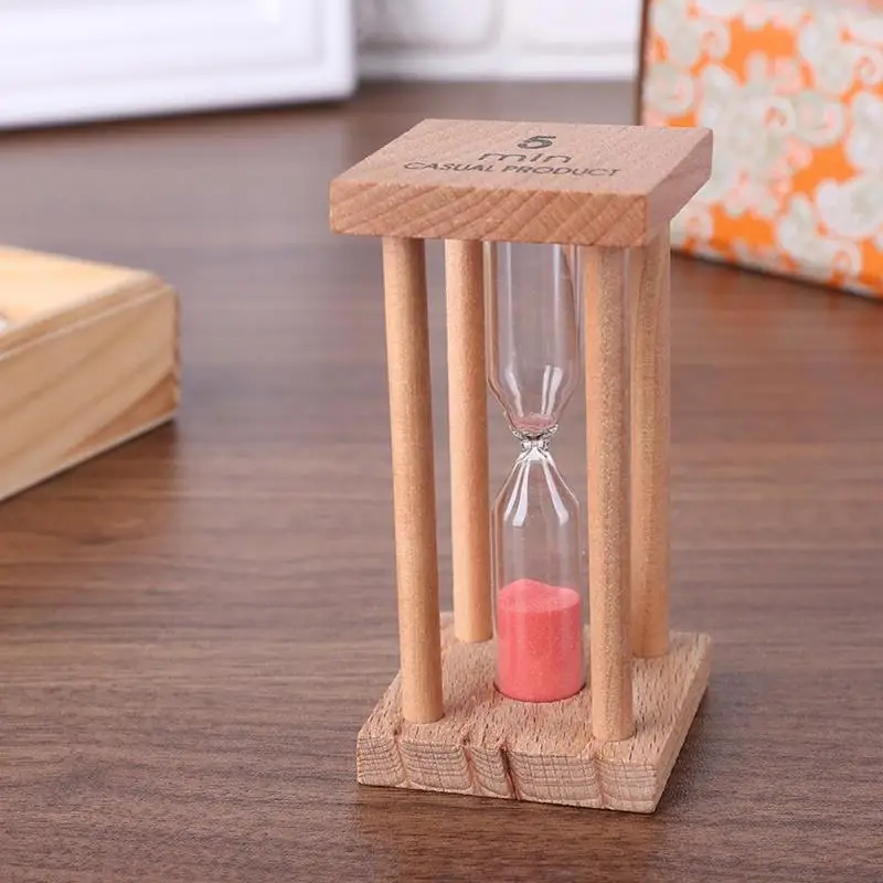 5 минут красочный домашний декор таймер для зубной щетки Песочные часы Песок