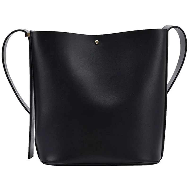 

Vintage Designer Luxury Women's Brand Female 2021 Lady Fashion PU Leather Drawstring Crossbody Shoulder Bag Handbags