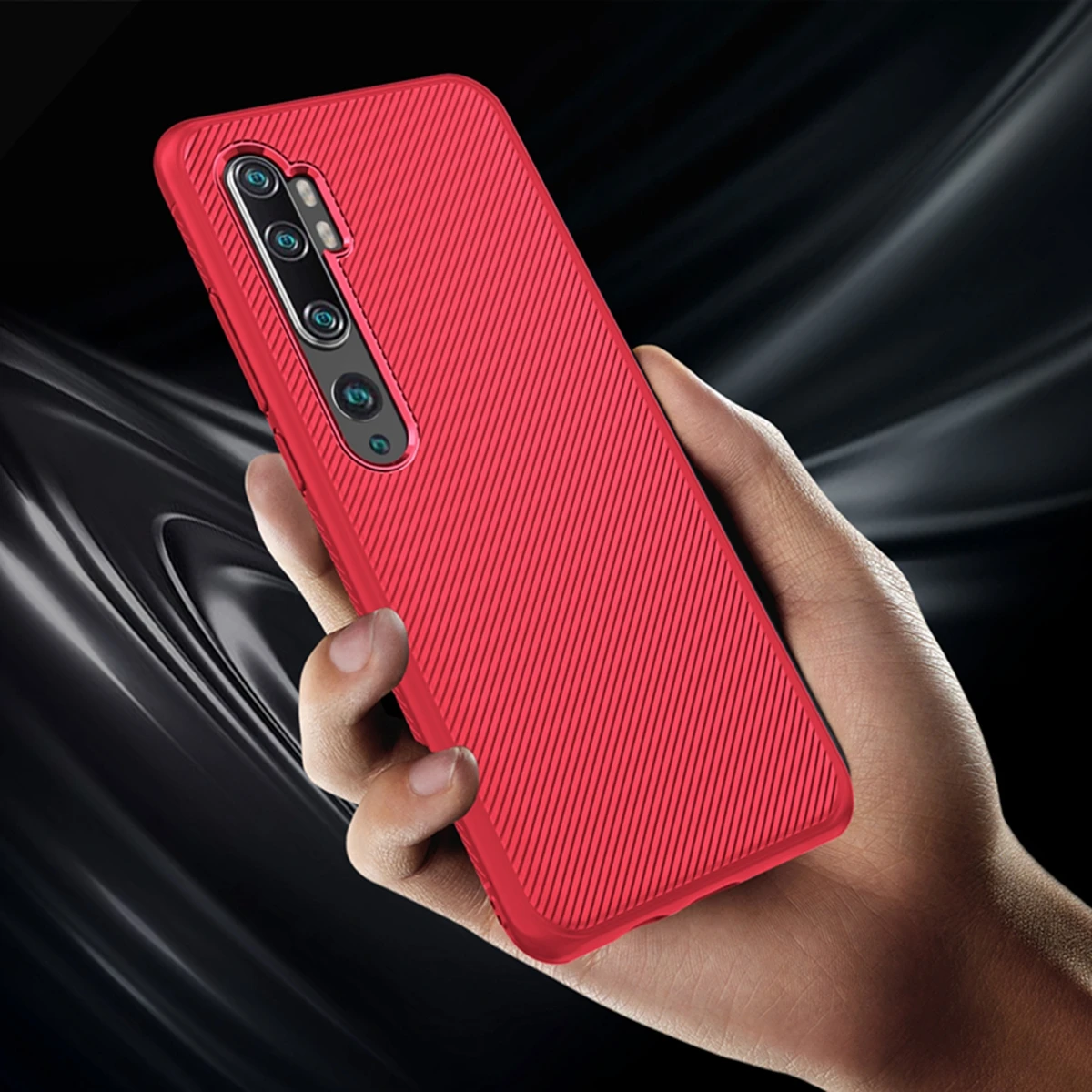 Для Xiaomi Mi CC9 Pro чехол силиконовая текстура углеродное волокно против царапин Противоскользящий Мягкий ТПУ чехол для Xiaomi Mi Note 10 чехол тонкий
