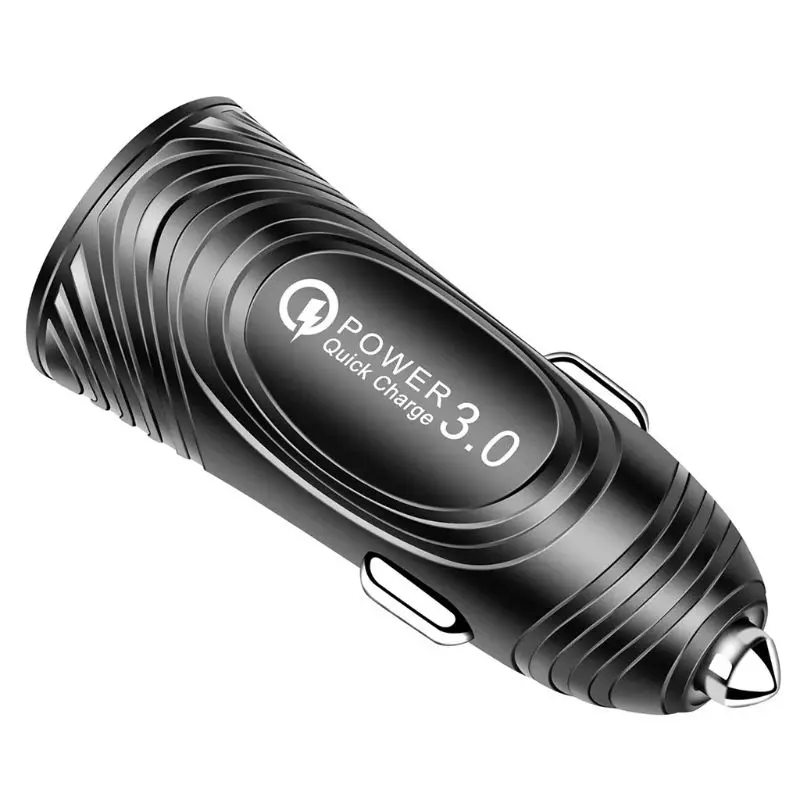 Автомобильное зарядное устройство USB Quick Charge 3 0 Быстрый автомобильный мобильный