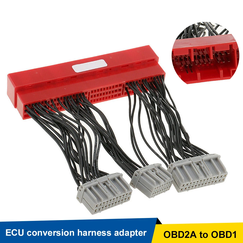 

Адаптер жгут проводов OBD2A к OBD1 Перемычка ЭБУ для Honda Civic Accord