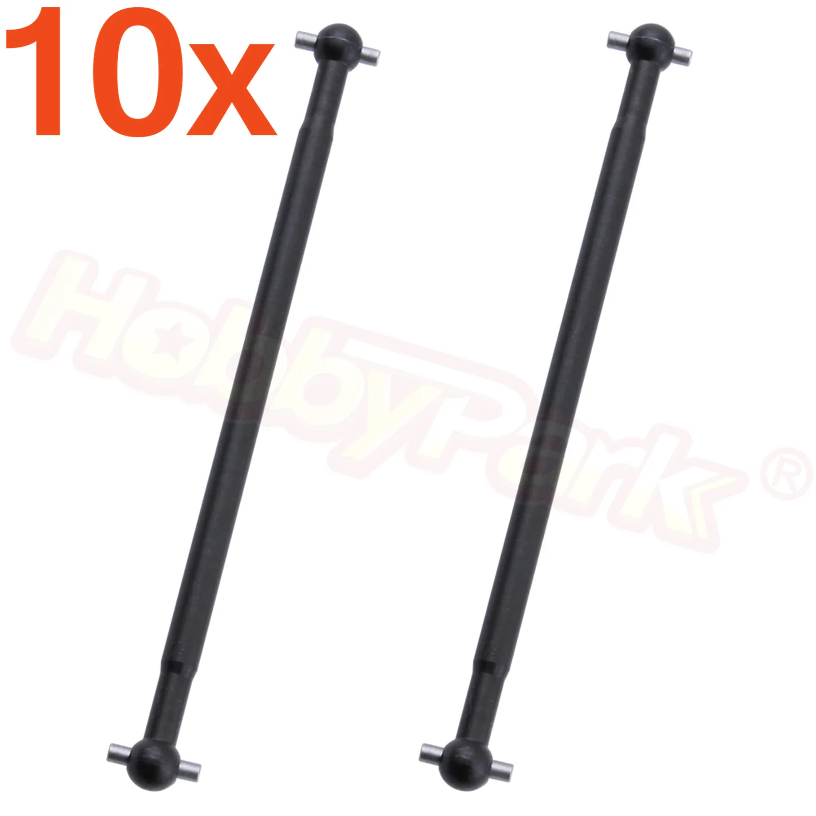 Оптовая продажа 10 пар/лот HSP 1/10 части 06061 Dogbone 84 мм 2P Fit RC 1:10 4WD внедорожный
