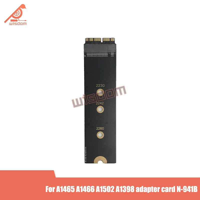Для Macbook Air Pro A1465 A1466 A1502 A1398 NVMe M.2 NGFF SSD адаптер карты N 941B 2013 2014 2015|Компьютерные