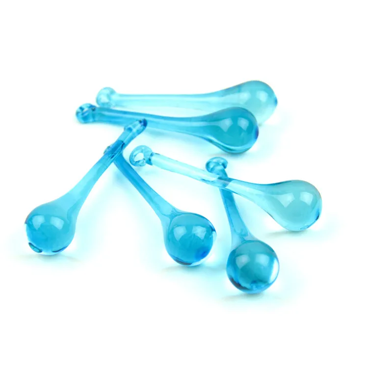 

30*150 мм Аквамариновый Цвет 10 шт. подвески в виде капель дождя