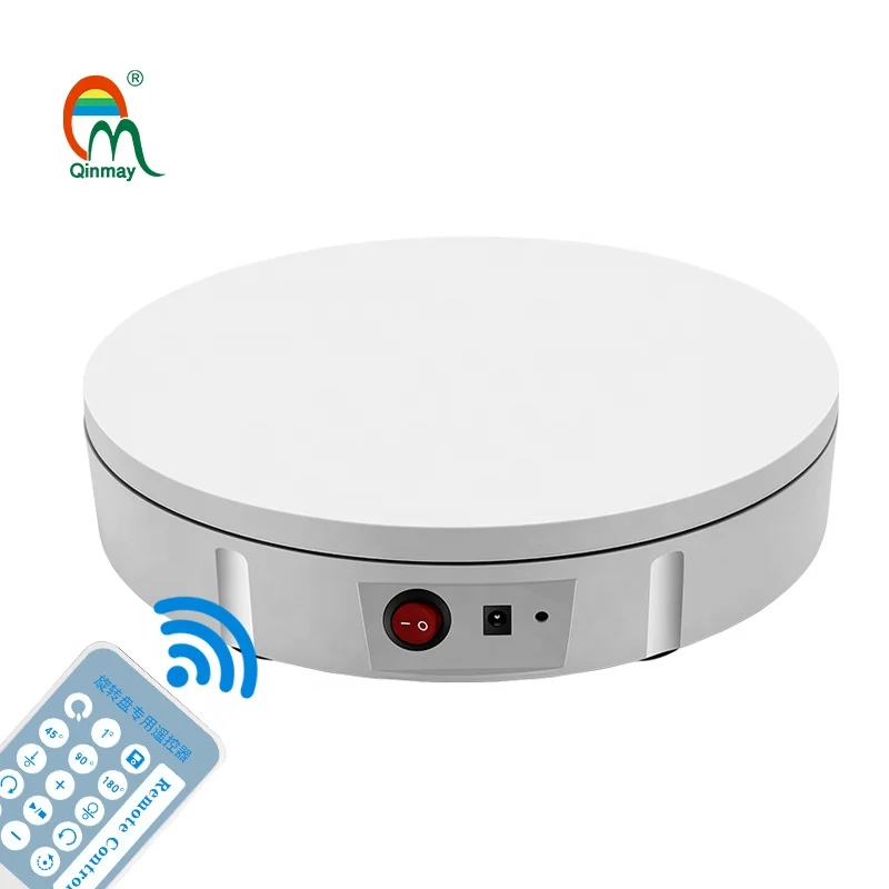 

Qinmay 30 см Дистанционное вращение на 360 градусов стойка дисплея 50 кг ~ 100 кг