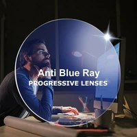 1 56 1 61 1 67 photochromic progressive anti blue multifocal reading glasses lenses for see far and near colored lenses for eyes
