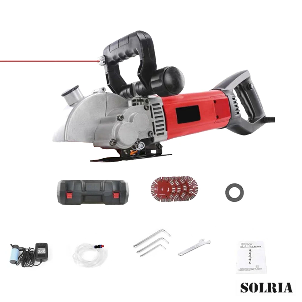 

220 В электрическая машина для канавок стен, беспыльная гидроустановка, резак для проволоки, машина для резки канавок для строительных инстр...