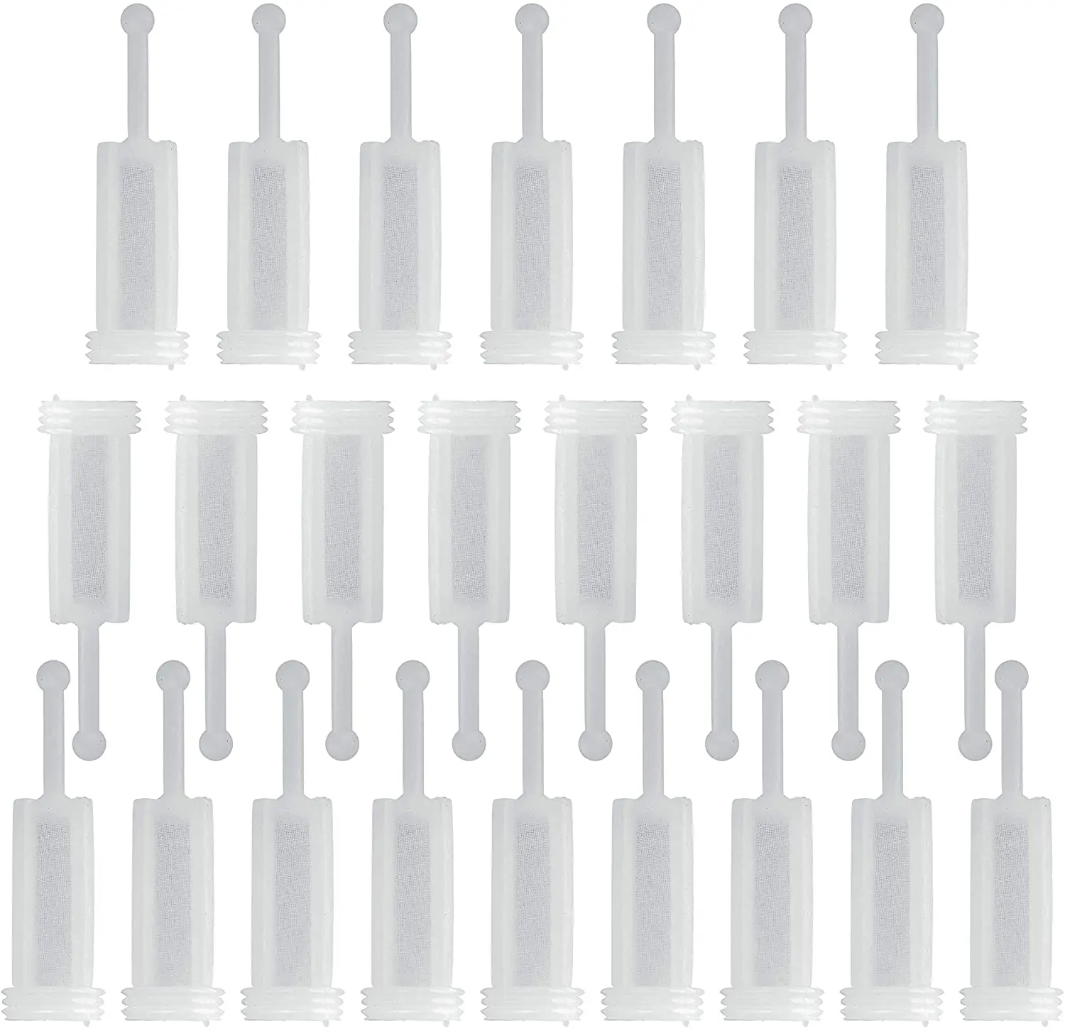 

Gravity Spray Gun Filters Fine Mesh (Pack of 24) - Universal Size fits Most Gravity feen Spray Guns to Catch The Dirt Particle
