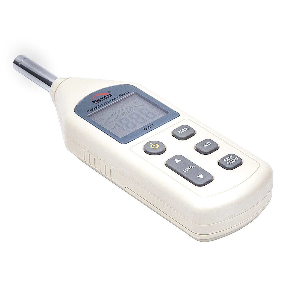 Цифровой измеритель уровня шума SL811 30 130 дБ|Шумомеры| |