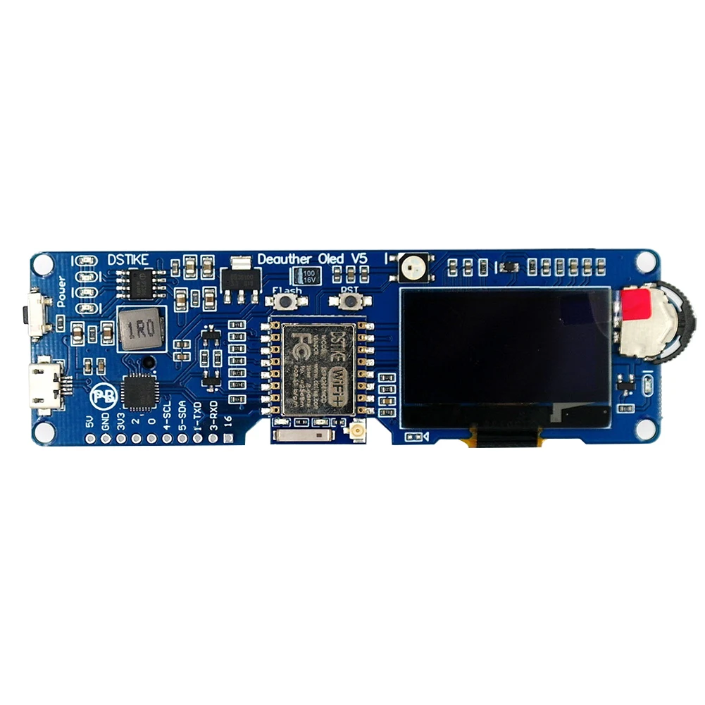 Replacement Parts 18650 Battery Polarity Protection Module Office WiFi Deauther OLED V5 Home ESP8266 Mini Development Board Set |