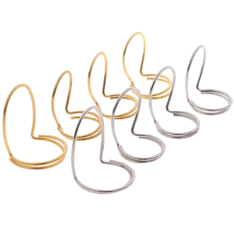 

4Pcs/Set Adjustable Metal Thumb Finger Guitar Picks Forefinger Stretchable Good Pick Guitar Bass Accessories