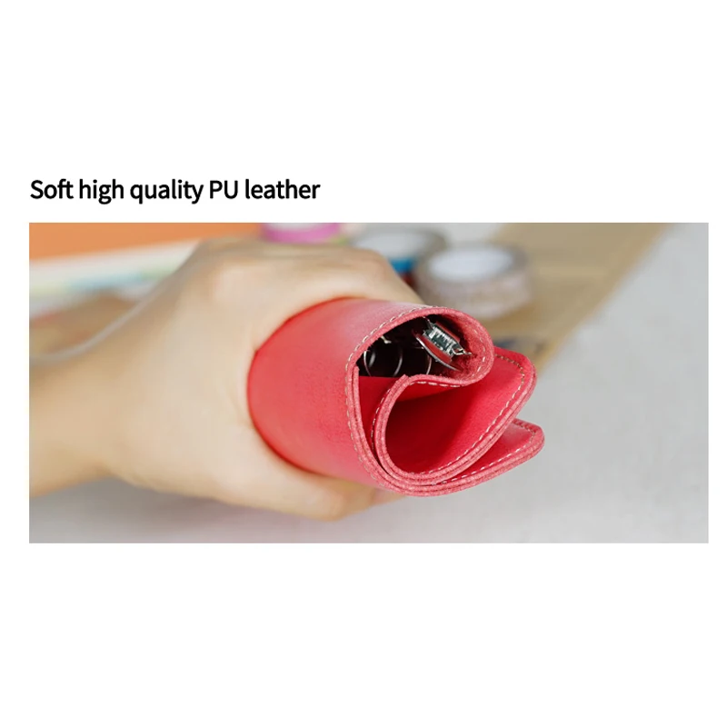 А5 А6 кавайная кожаная записная книжка дневник портативный в горошек планировщик