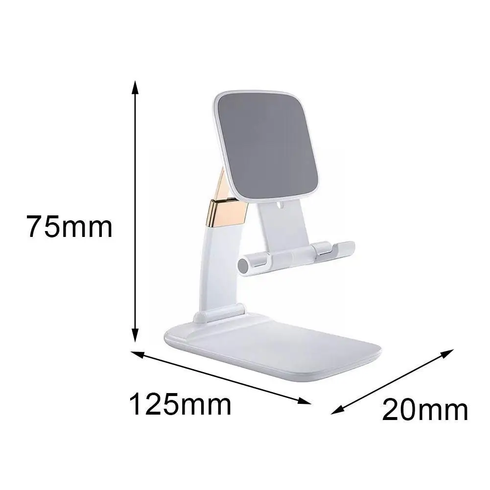 Mobile Phone Folding Stand Desktop Live Broadcast Adjustment Lift Portable Telescopic For 4-12.9 Inch IPhone IP F4Y9 | Компьютеры и