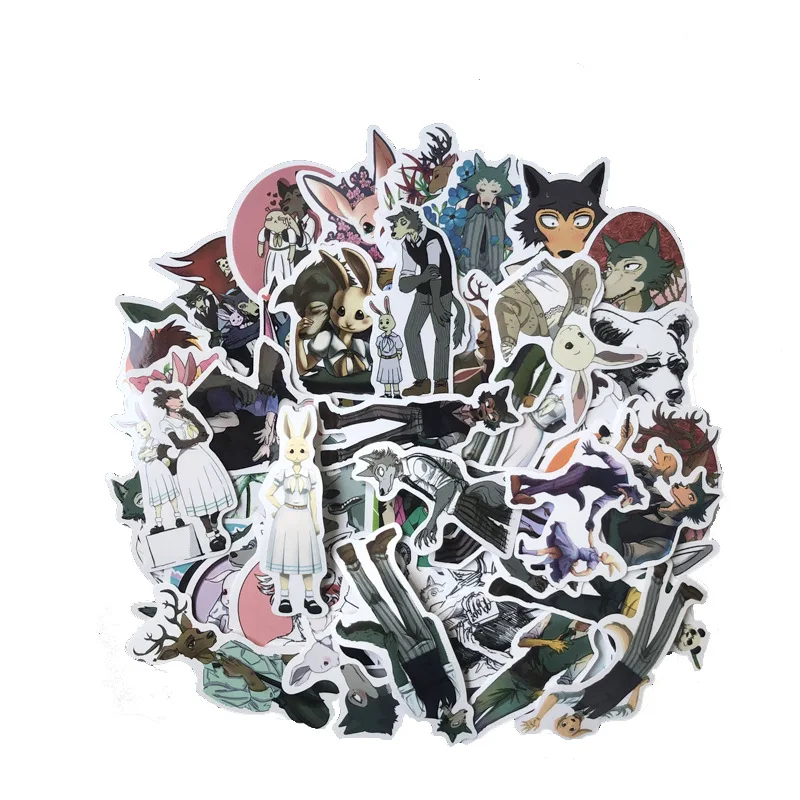 Наклейка для скрапбукинга 10/50 шт./упак. аниме | Игрушки и хобби