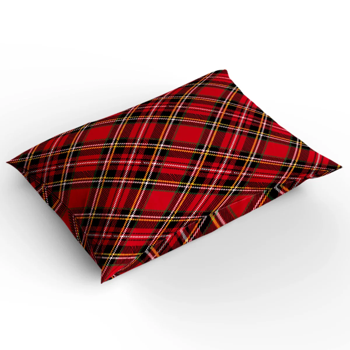 Пододеяльник Счастливого Рождества в клетку новогодний пододеяльник Комплект