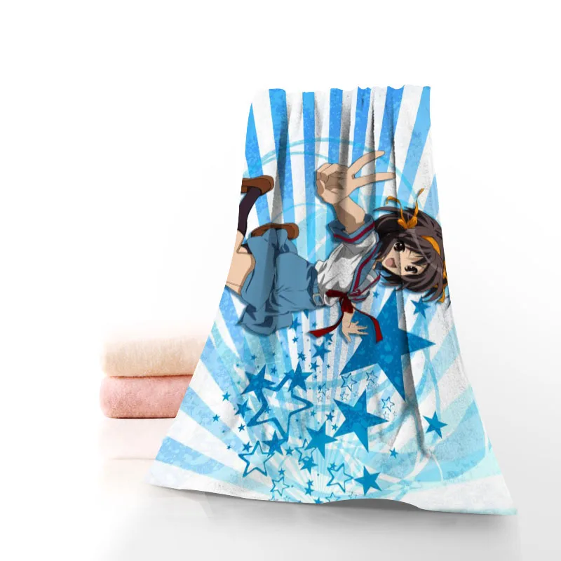 

Горячая Распродажа изготовленная на заказ Меланхолия Харухи зузузумия 1 35x75 см быстросохнущее полотенце из микрофибры для ежедневных упраж...