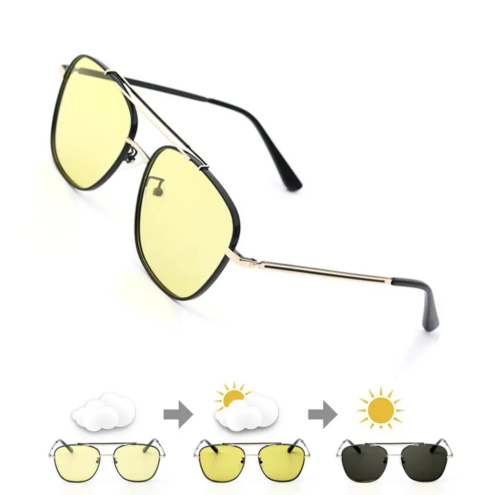 Женские и мужские очки ночного видения FENCHI розовые затемненные солнцезащитные в