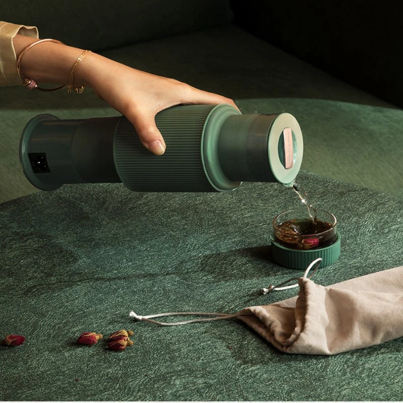 100 240 в электрический чайник складной для воды Смарт колба горшок сжатый термос