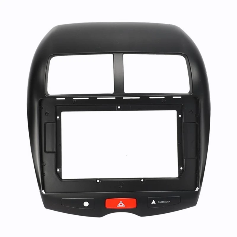 Car Fascia Dash Kit Installation Facia Panel Emergency Light Dvd Frame for MITSUBISHI ASX 2013-2017 2DIN 10.1 Inch | Автомобили и