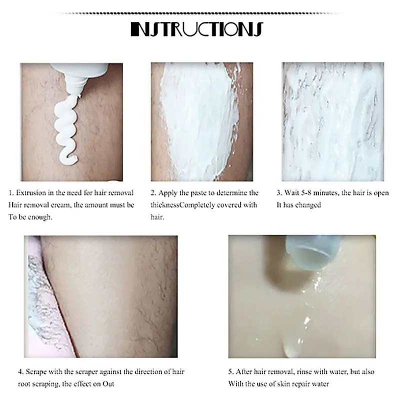 

Newest Water Ice Levin Painless Depilatory Cream Legs Depilation Cream Hair Removal Armpit Legs Hair Remove Cream
