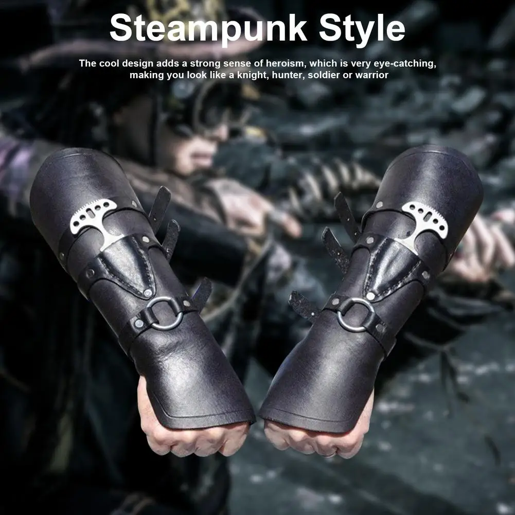 Защита на руку в стиле стимпанк ретро с заклепками защита средневековом Мужская