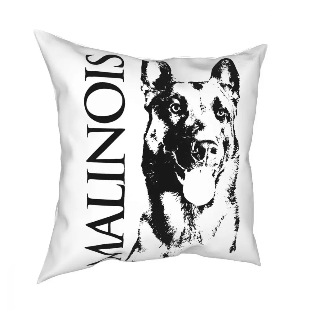 

Malinois Dog Belgian Shepherd Mechelaar Throw Pillow Cover Cushions for Sofa Fashion Cushion Covers