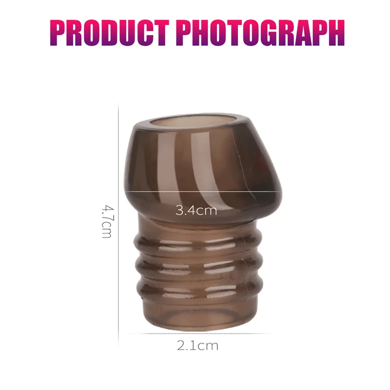 Мужской Массажер с задержкой кольцо-насадка для пениса мужской презерватив