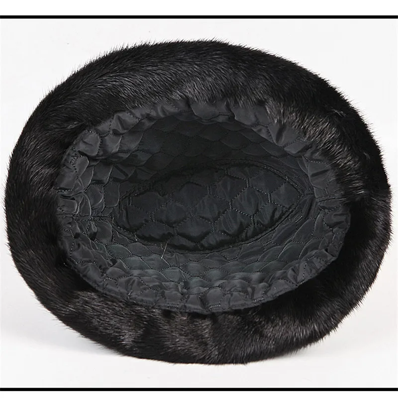 2019 мужские модные кепки норковая меховая шапка s Горячая зима Supere шоу норковый