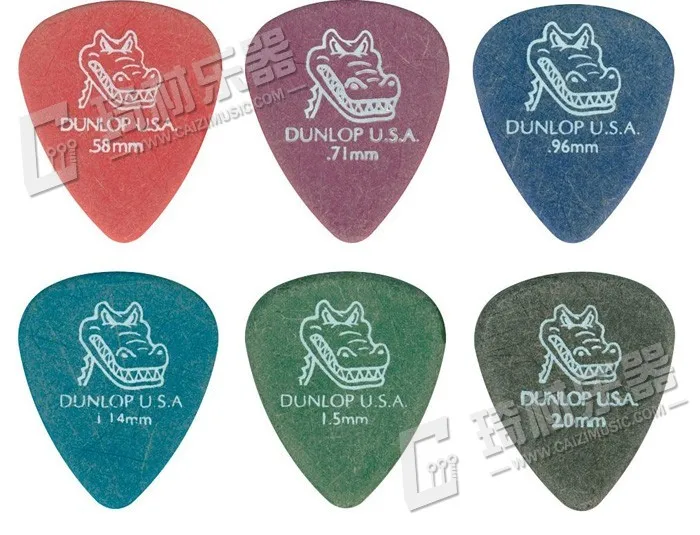 Медиатор для гитары Dunlop Gator Grip Plectrum|grip guitar|grip guitar pickspicks plectrums |