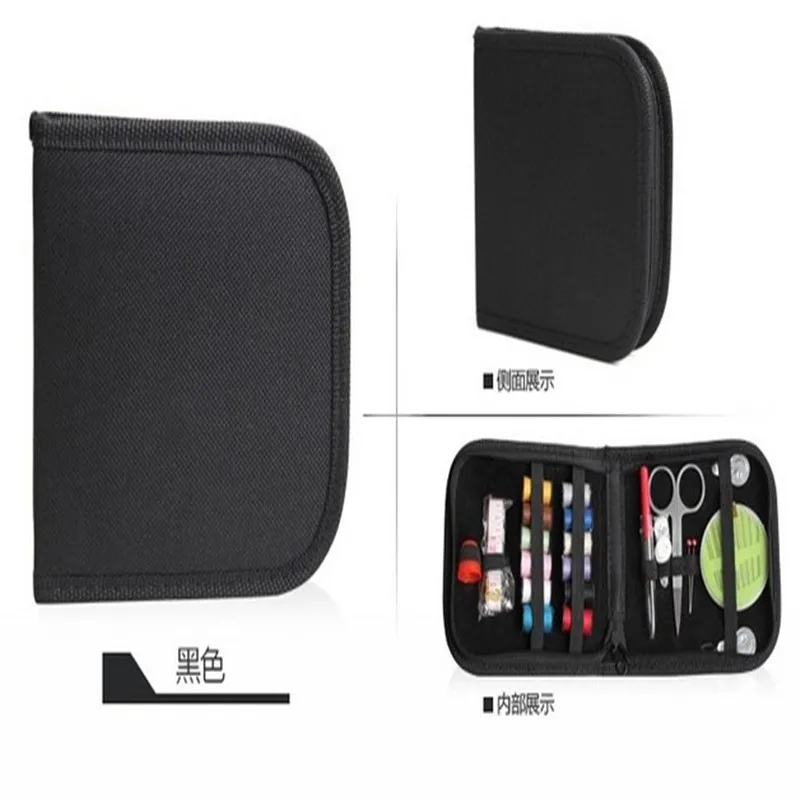 

12 Needle Portable Mini Travel Household Sewing Box Set Sewing Kit Storage Bags Sundries Organizer Home Tools