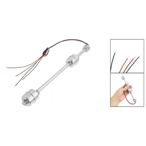 Датчик уровня воды с двумя шариками Поплавковый выключатель из нержавеющей