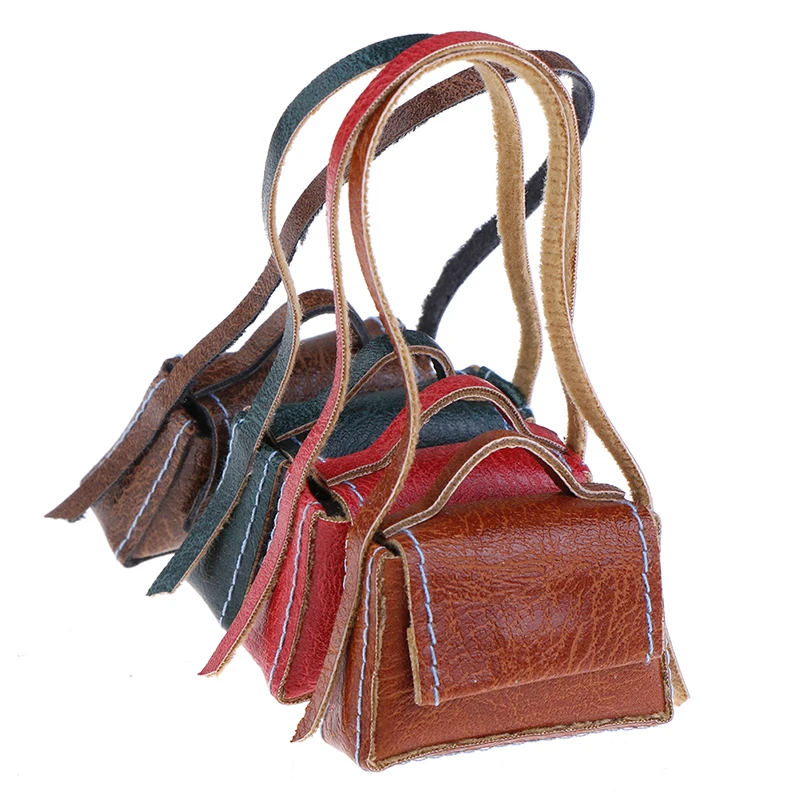 Лидер продаж миниатюрная кожаная сумка для кукольного домика 1:6 кошелек женская