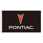 Guangdong Pontiac Автомобильный флаг 3x5 футов полиэфирный баннер для выставки автомобиля