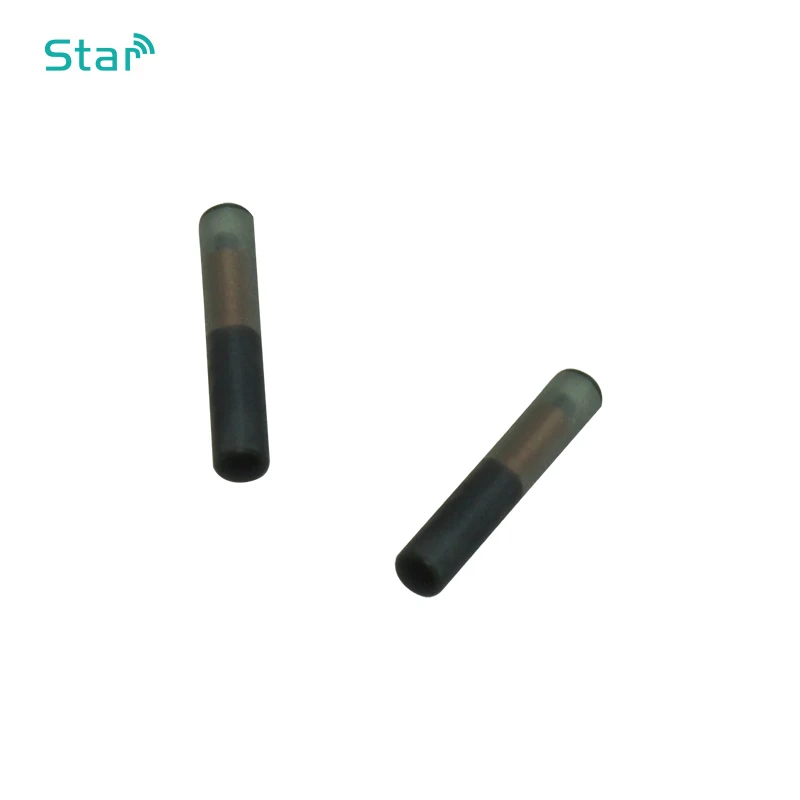 70pcs Rfid Animal Id Glass Tag T5577 With Size 2.12*12mm125khz Pet Microchip Fdx-A For Dog Injection