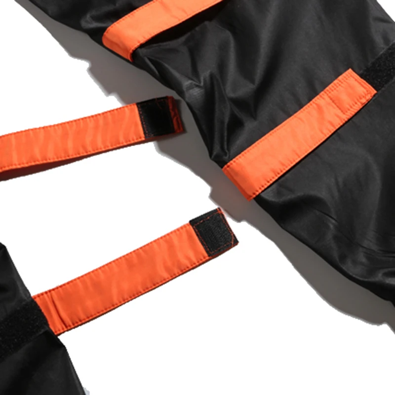 LACIBLE боковые карманы шаровары Штаны Для мужчин 2019 в стиле хип хоп впитывает пот и