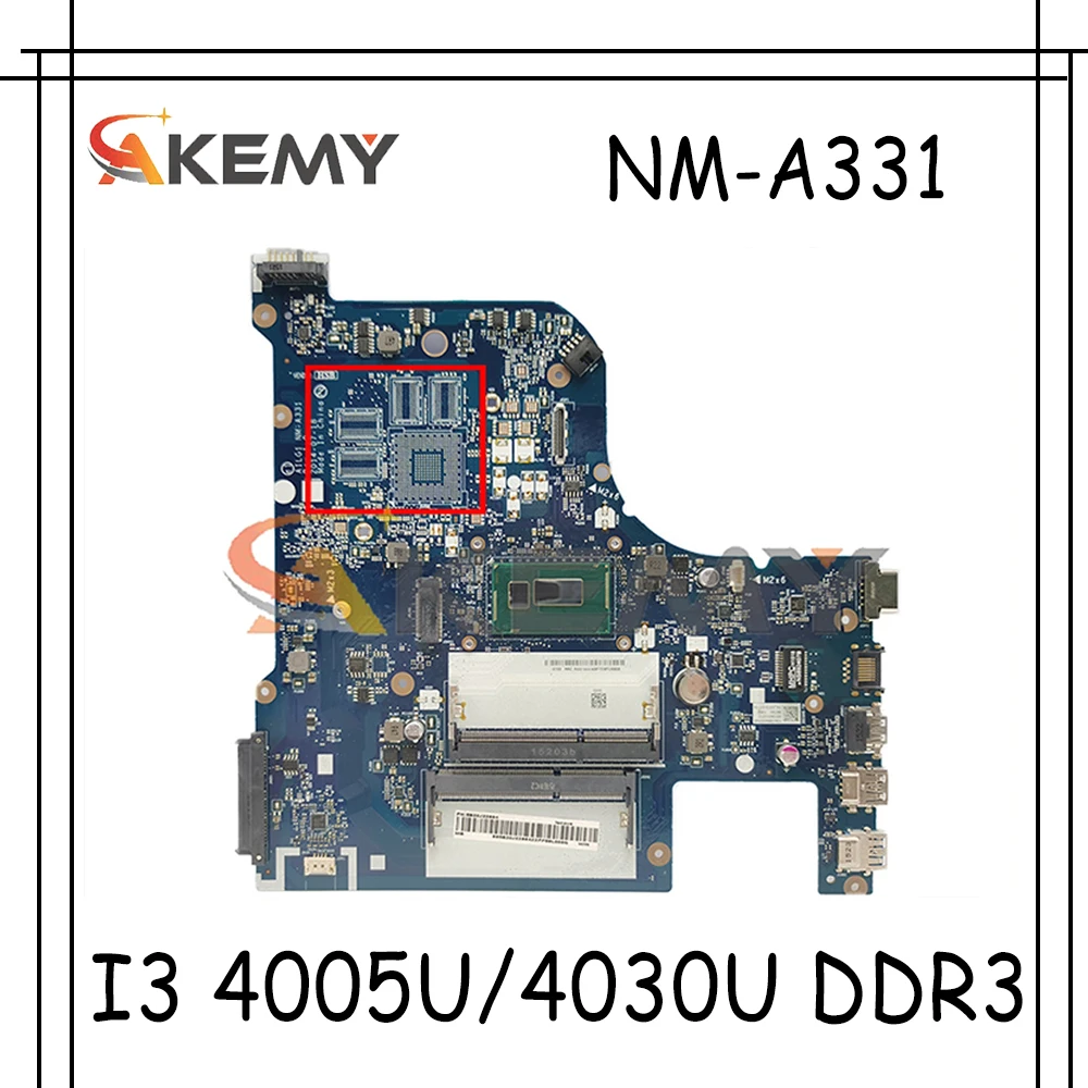 Akemy AILG1 NM-A331 подходит для Lenovo G70-70 G70-80 Z70-80 Материнская плата ноутбука процессор I3