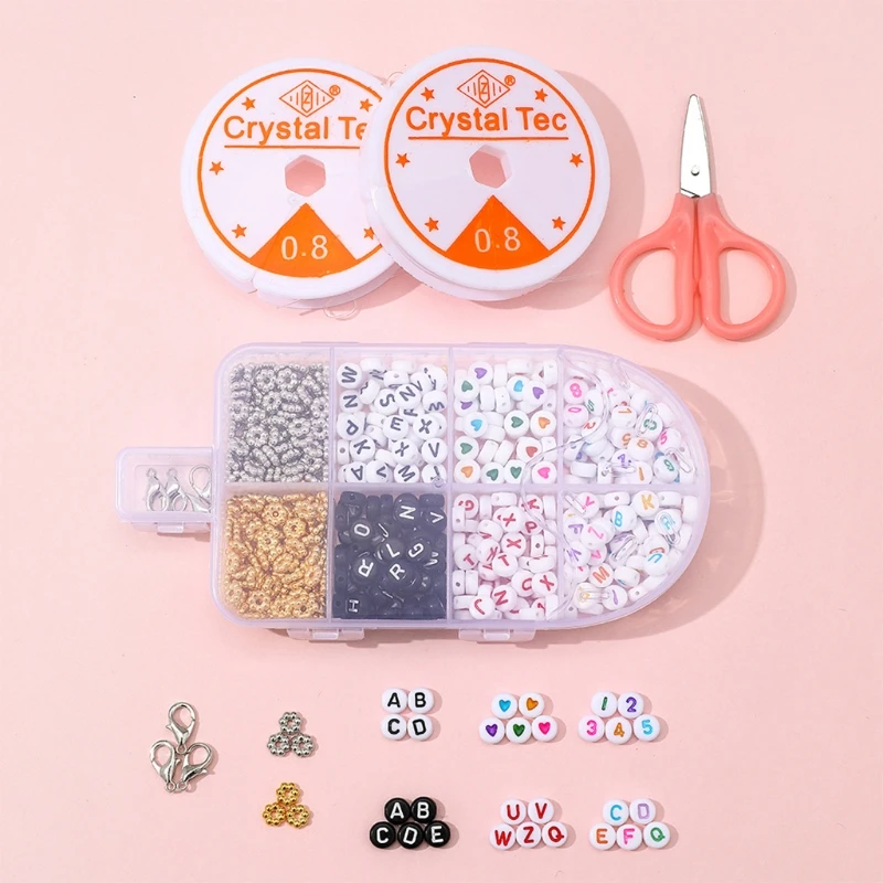 

Акриловые полимерные бусины для мороженого N58F в коробке, самодельные Аксессуары для браслета