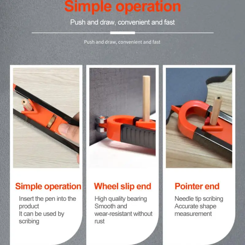 Универсальный Контурный манометр дубликатор для измерения формы экстрактор