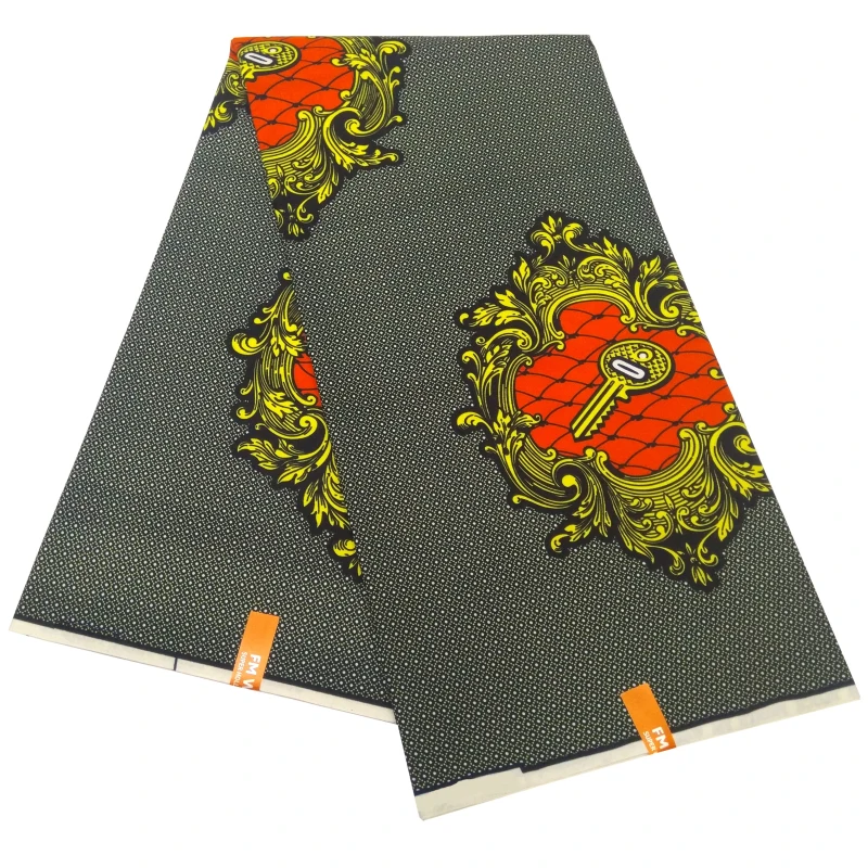 

African Pattern Printing Wax Fabric 6 Yards Guaranteed Real Wax Ankara Material Veritable Vintage Latest Style Fabrics
