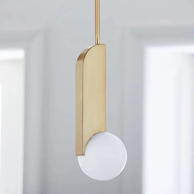 Золотая капля стеклянная креативная подвеска европейский стиль роскошный