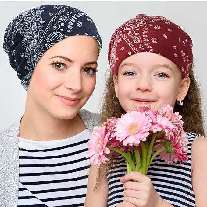 

Hip Hop Hipster Paisley Pattern Pullover Hat Fashion Scarf Men and Women Street Beanies Cashew Flower Print Skullies