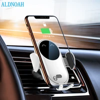15w car phone holder qi wireless charger for iphone 11 x samsung s10 s9 s8 s20 phone holder car phone power charger fast charger