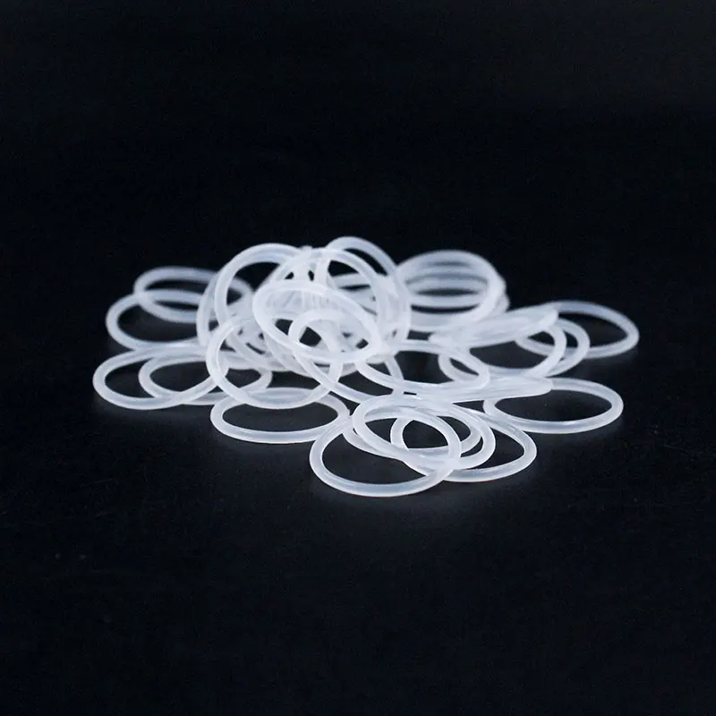5 шт./лот белые силиконовые уплотнительное кольцо из силикона/VMQ 1 мм Толщина