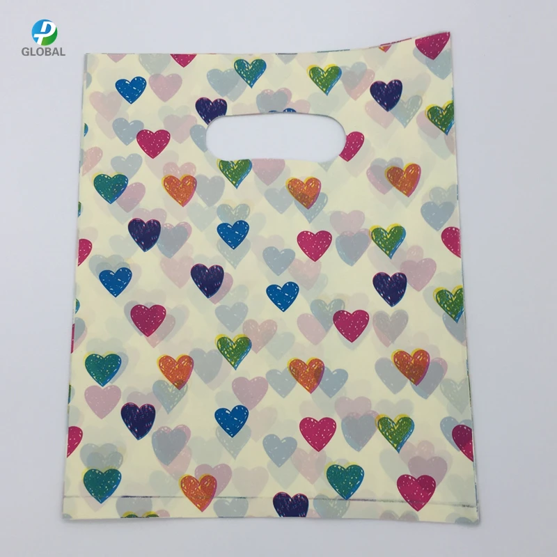 D& P 15*20 см/20*25 см 10 шт. свадебные подарки бутик подарки упаковка для покупок пластиковые ручки сумки ювелирные изделия пластиковые пакеты для упаковки