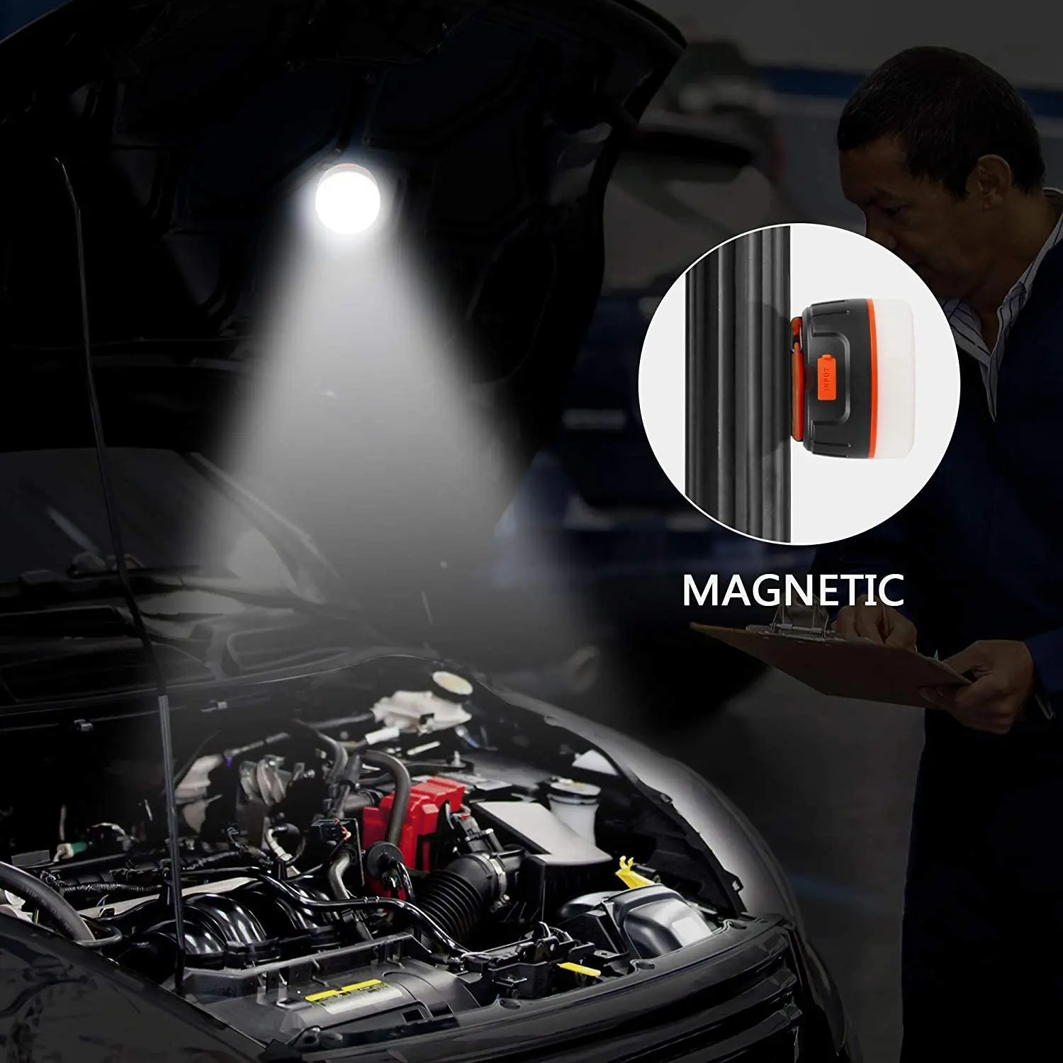 

5 Mode LED Camping Light USB Rechargeable Power Bank Waterproof Emergency Bulb Flashlight Portable Lantern Night Fishing Light