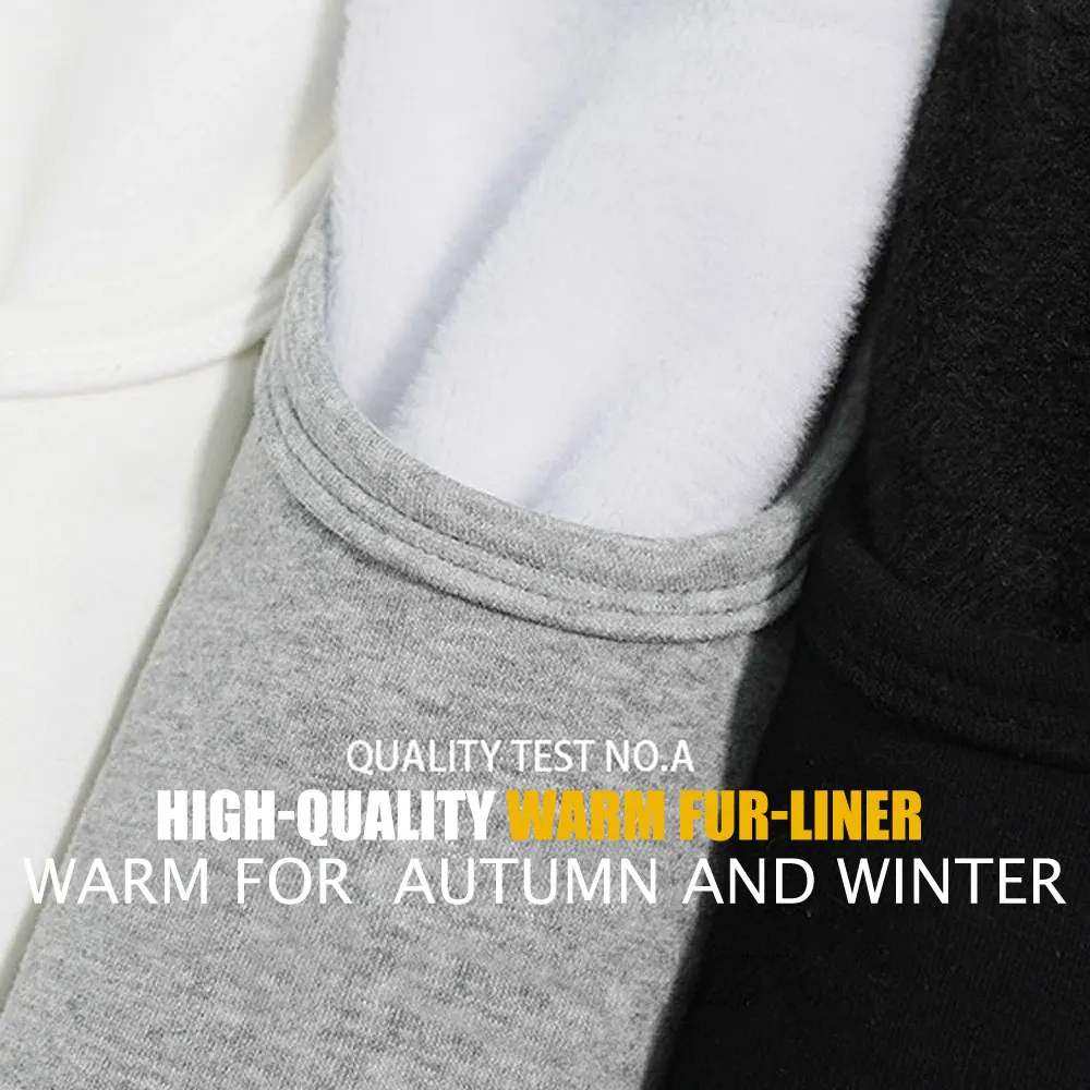 Зимняя одежда 2022 Мужской пуловер рубашка термобелье мужские топы бархатная