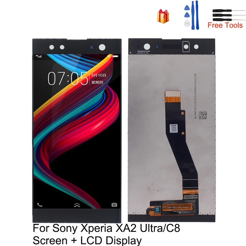 Для sony Xperia XA2 ультра ЖК дисплей дигитайзер сборка для C8 H4233 H4213 экран Замена|Экраны